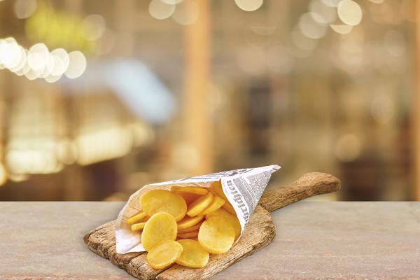 Patatas fritas dólar