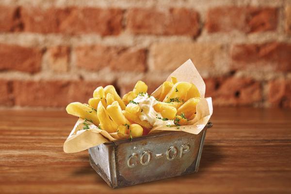 Patatas fritas steakcut